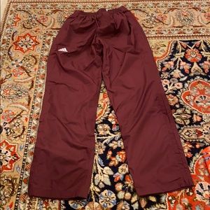 COPY - Adidas Burgundy Windbreaker Jogger Trackpants